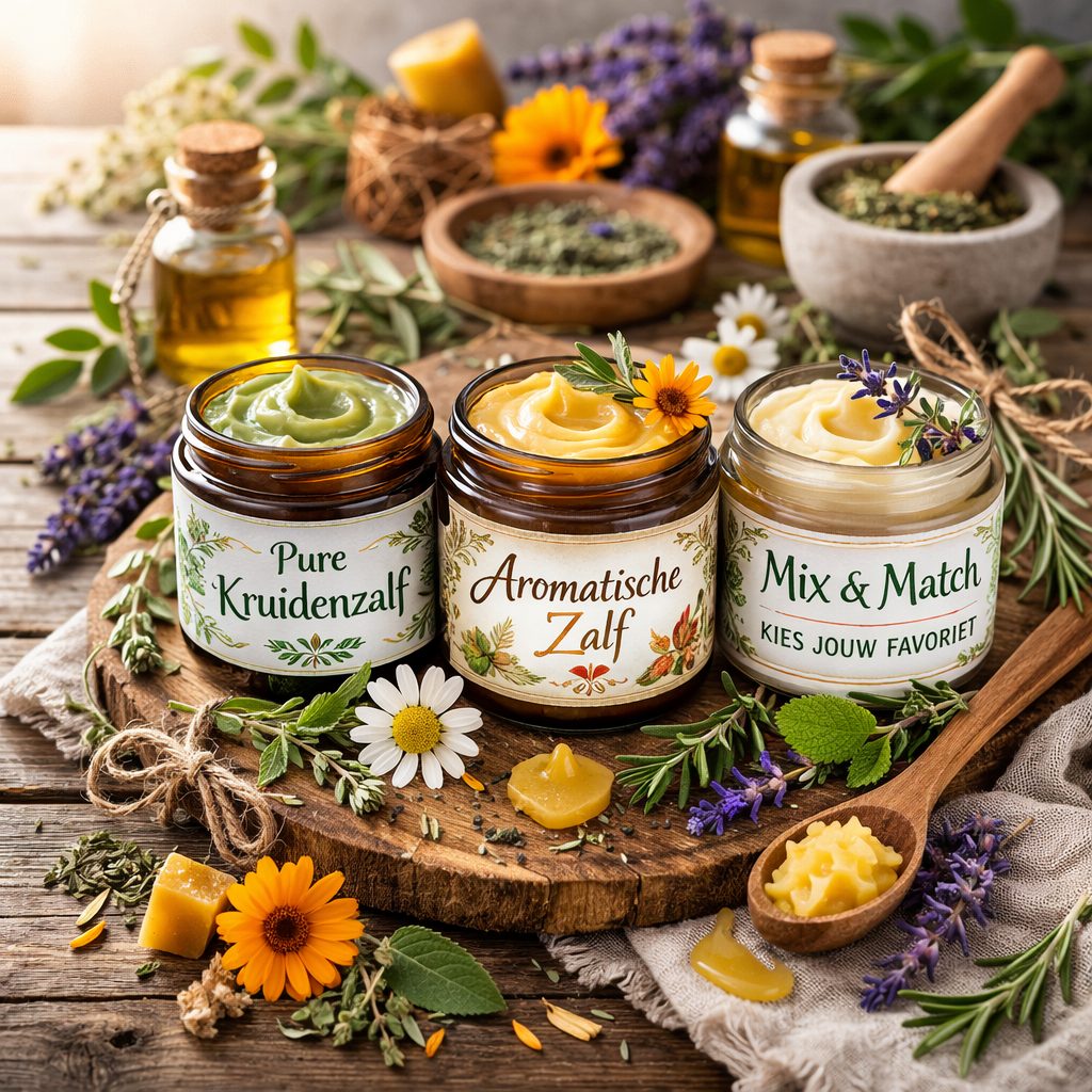 Combineer & bespaar op kruidenzalven